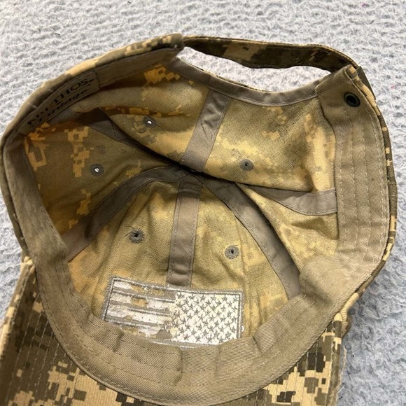 Digital Camo Flag Militery Hat Men Baseball Cap One Size Kbethos - Picture 5 of 7